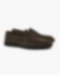 Premium Suede Loafers - Black Soles